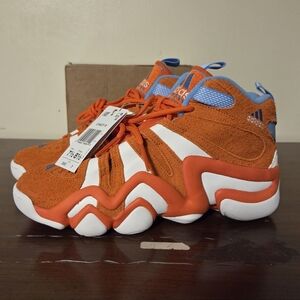 adidas CRAZY 8 KOBE BRYANT Basketball Shoes Team Orange Men's 7.5 NWOB
